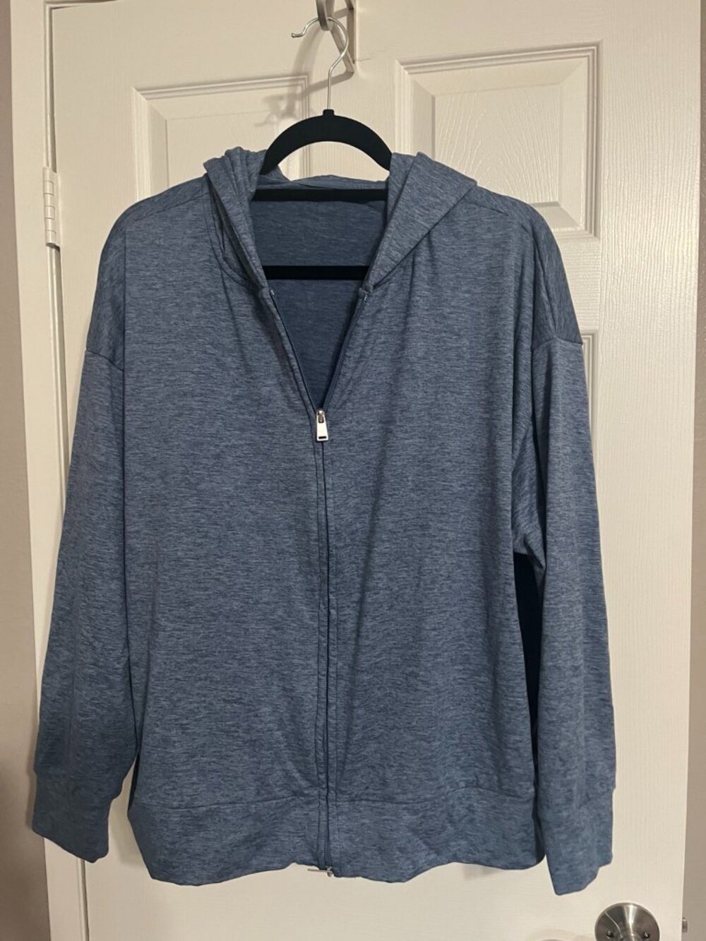 Athletic Works ButterCore Blue Heather Hoodie & Jogger Set L/XXXL